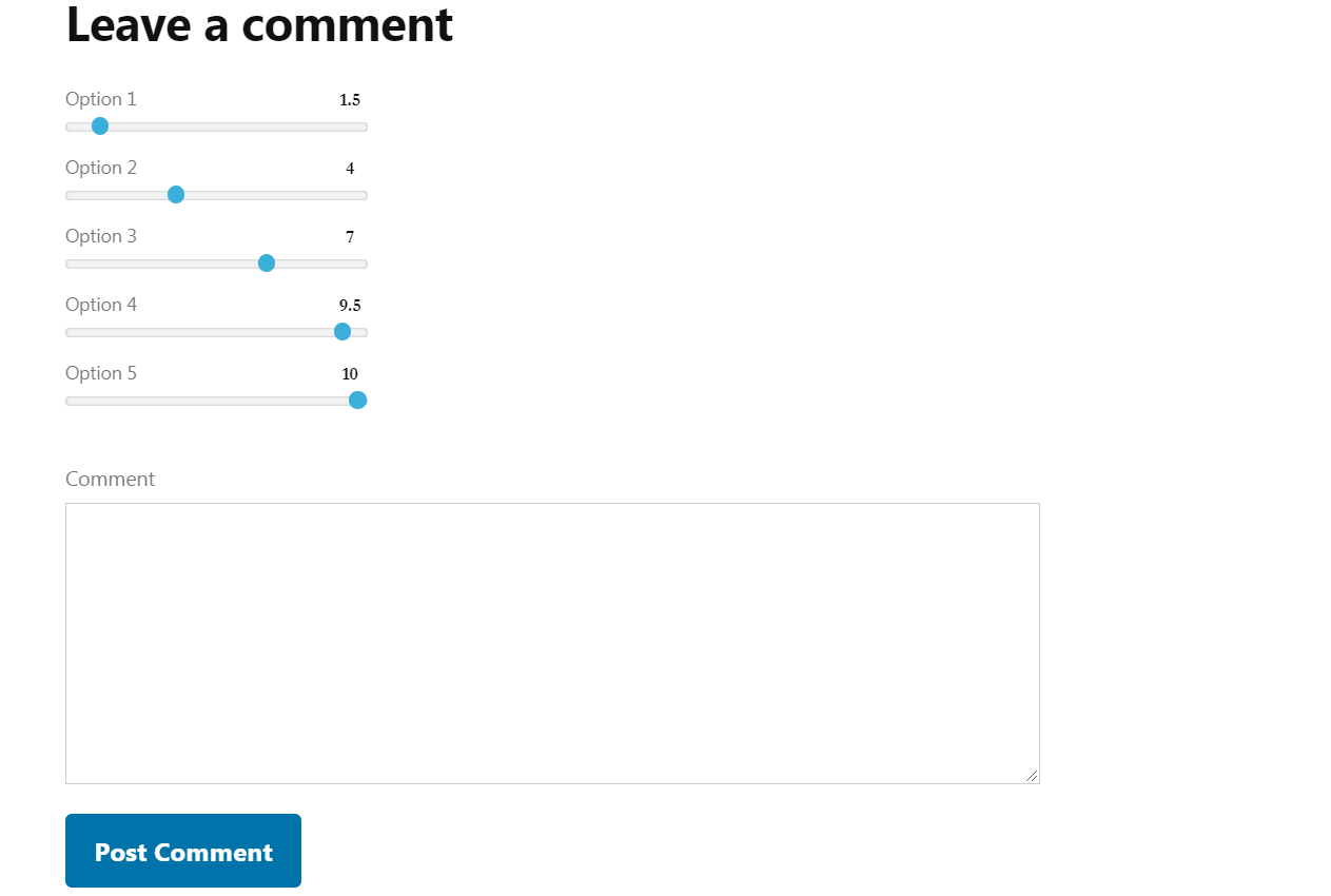 review comments wordpress plugin